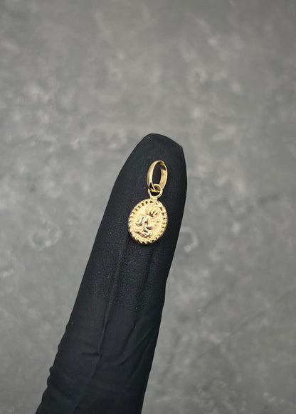 Dije Angel de la Guarda 0.35gr / 1.5cm / 6.7mm — Oro Amarillo