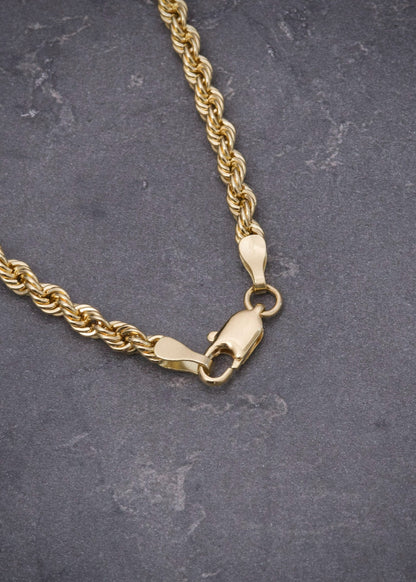 Cadena Lazo 12.3gr / 60cm / 3.3mm — Oro Amarillo