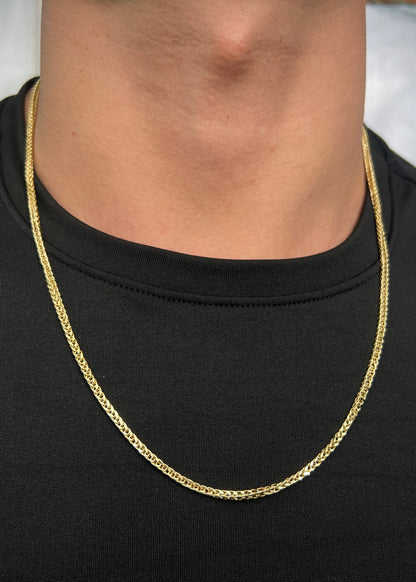 Cadena franco 6.95gr / Largo 60cm / Oro Amarillo italy +3 P