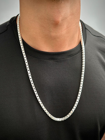 Cadena veneciana 79.9gr / Largo 70cm / Plata M