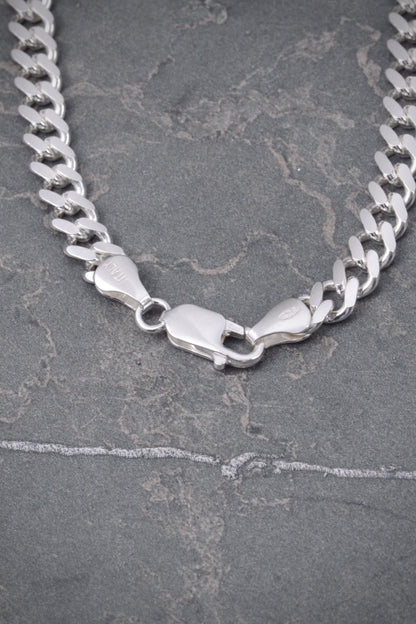 Cadena cubana 25.25gr / Largo 65cm / Plata B