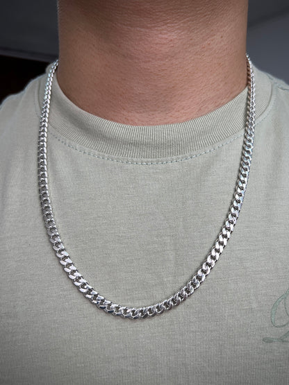Cadena Cubana 53.65gr / Largo 60 cm / Plata P