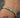 Pulsera hilo verde con 595pts de morralla y bolas diamantadas 1.4gr / Dos Oros (Joya) M