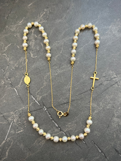 Cadena tipo denario 8.5gr / Largo 45cm / Oro Amarillo Italy +3 M