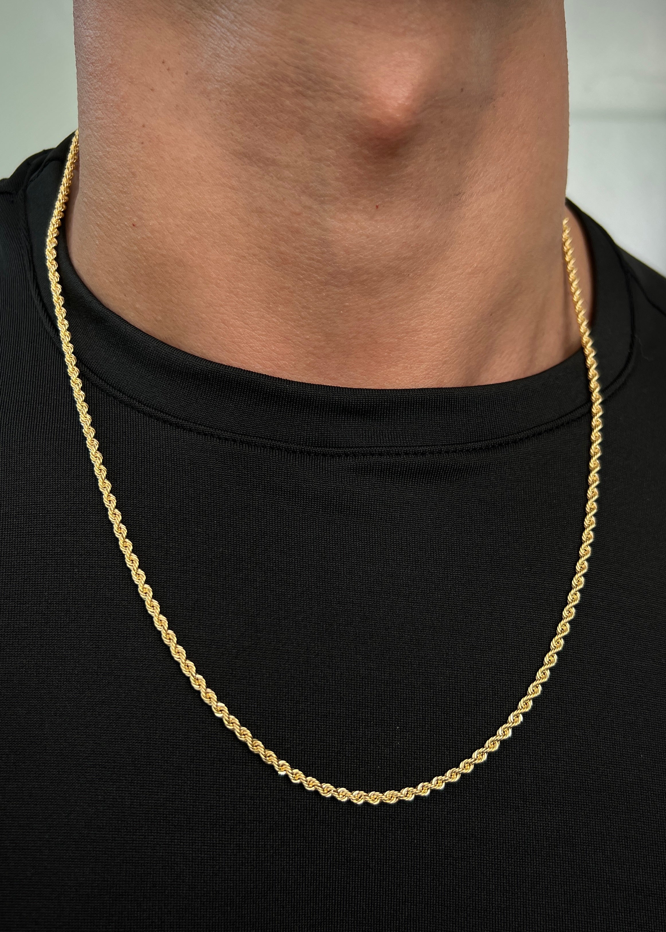 Cadena LAZO 6.15gr / LARGO 60cm / Oro Amarillo italy +2 M