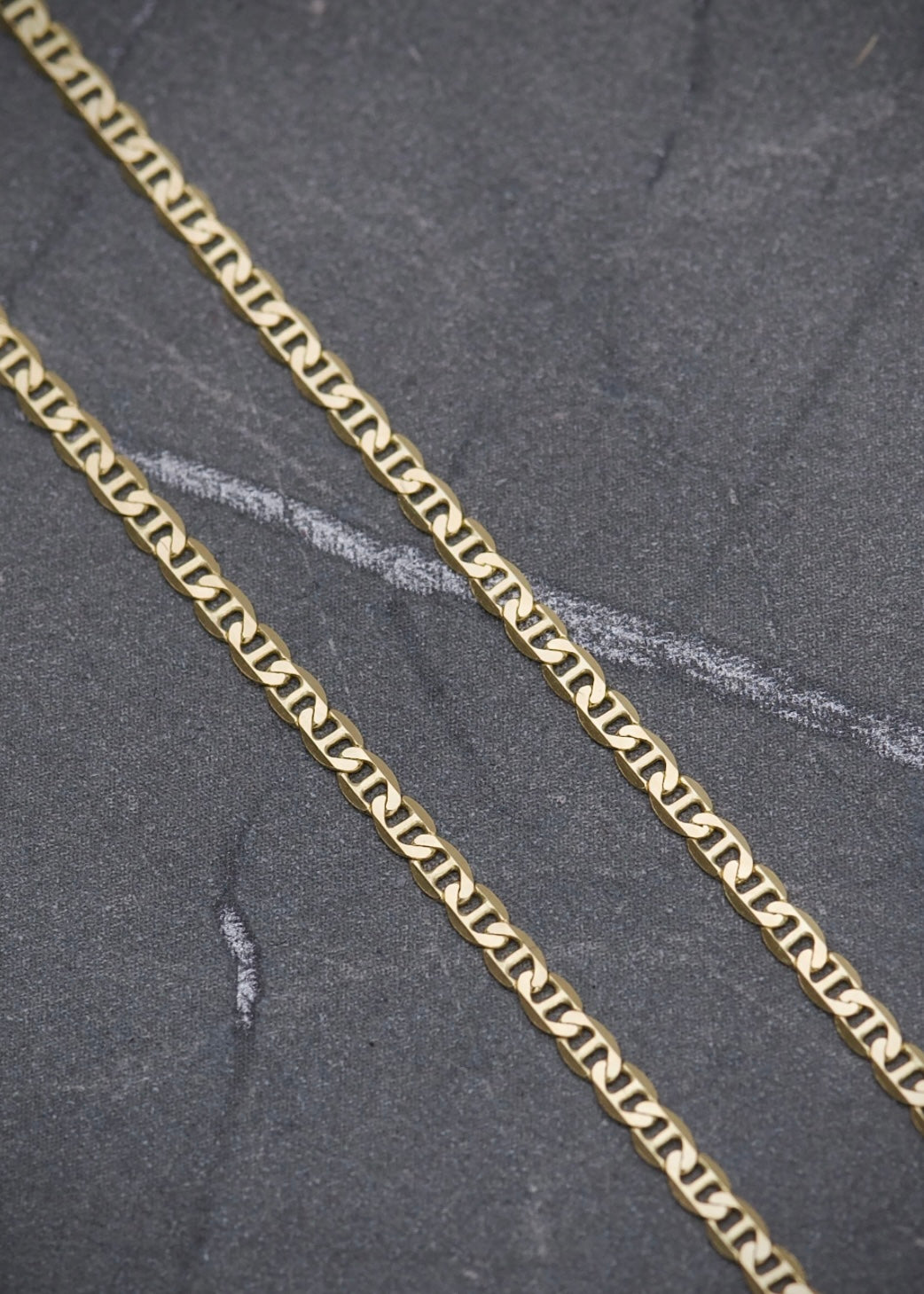 Cadena escalera 2.95gr / Largo 40cm / Oro Amarillo italy +3*