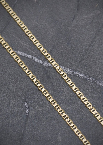 Cadena escalera 2.95gr / Largo 40cm / Oro Amarillo italy +3*