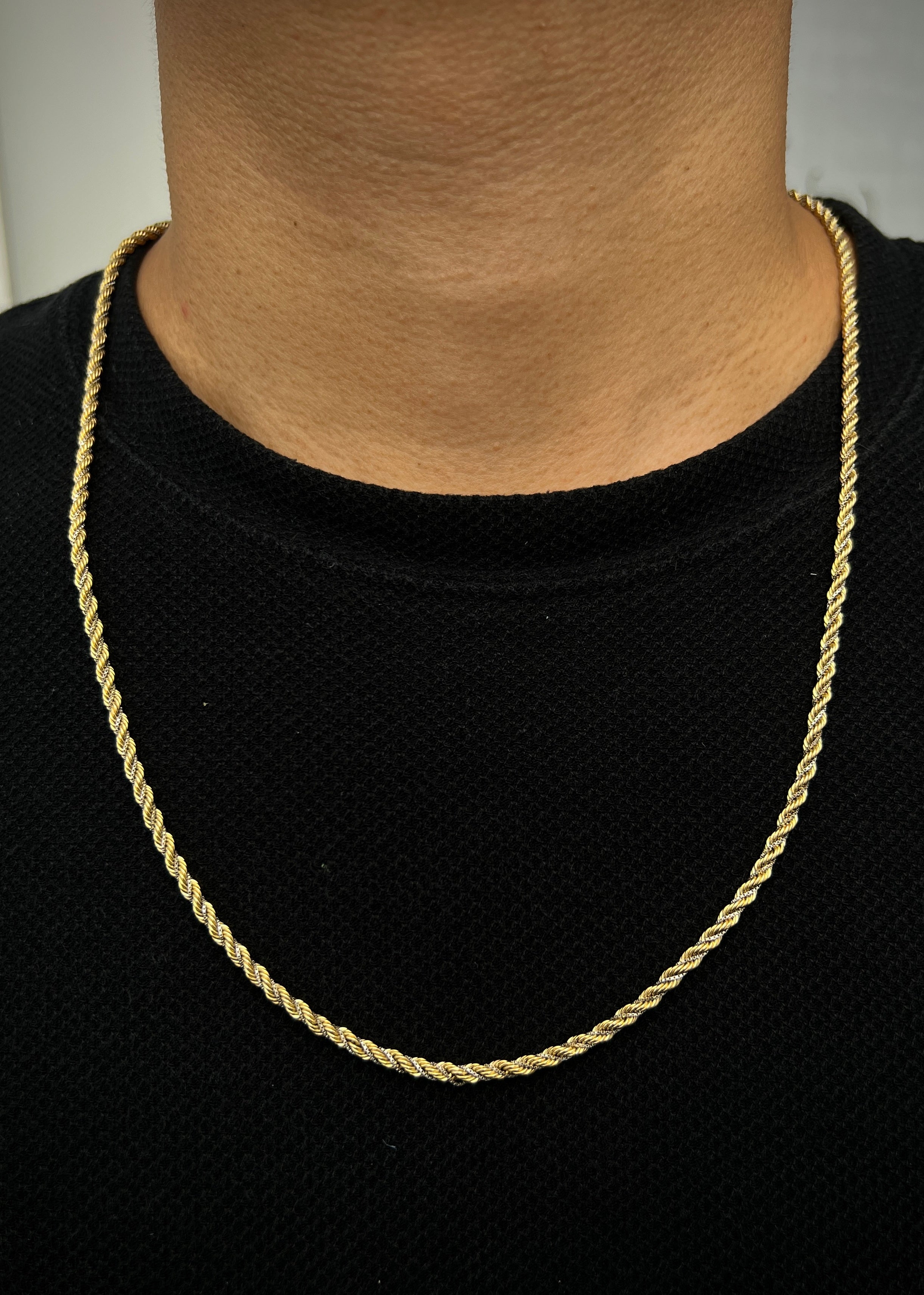 Cadena lazo 11.25gr / Largo 65cm / Dos Oros italy +2 M