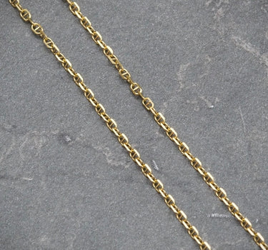 Cadena tejido escalera 1.5gr / 40cm / Oro Amarillo italy +3 M