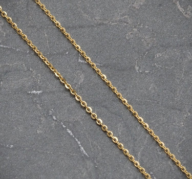 Cadena tejido aro seguido 1.6gr / 45cm / Oro Amarillo italy +3 M