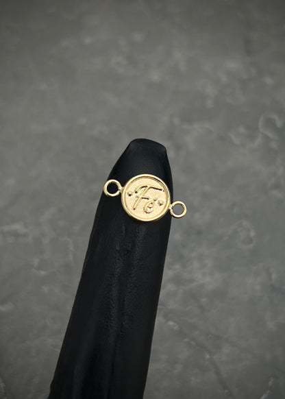 Herraje fe 0.5gr / Largo 1.5cm / Oro Amarillo Nac B