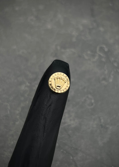 Herraje rx 0.45gr / Largo 0.9cm / Oro Amarillo Nac B