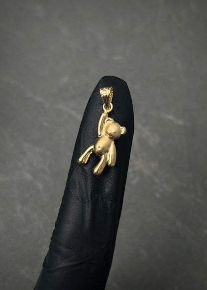 Dije oso 0.65gr / Largo 2.3cm / Oro Amarillo Nac B