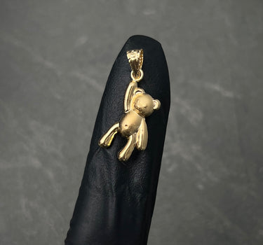 Dije oso 0.65gr / Largo 2.3cm / Oro Amarillo Nac B