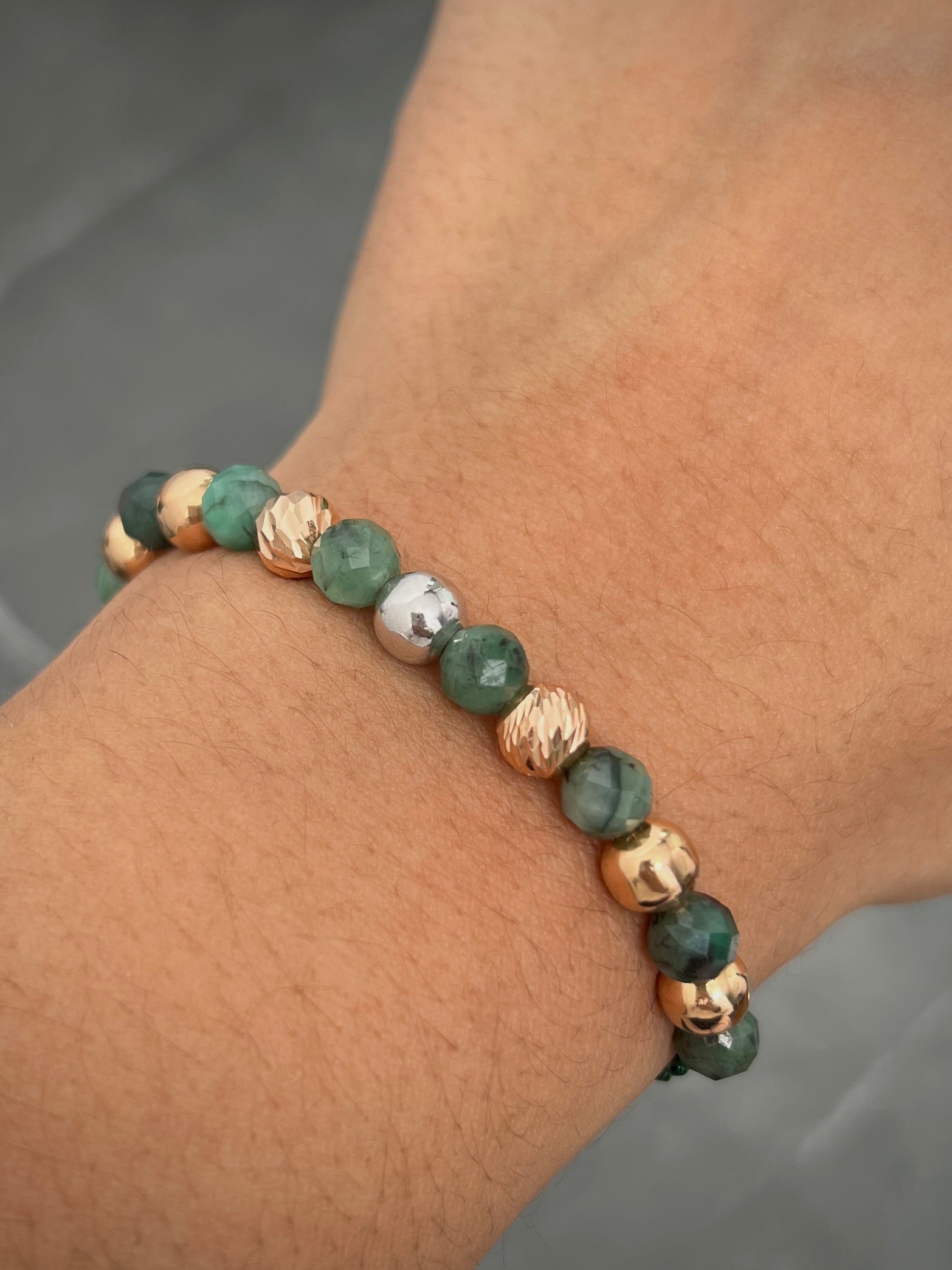 Pulsera energetica 1.3gr — Dos Oros