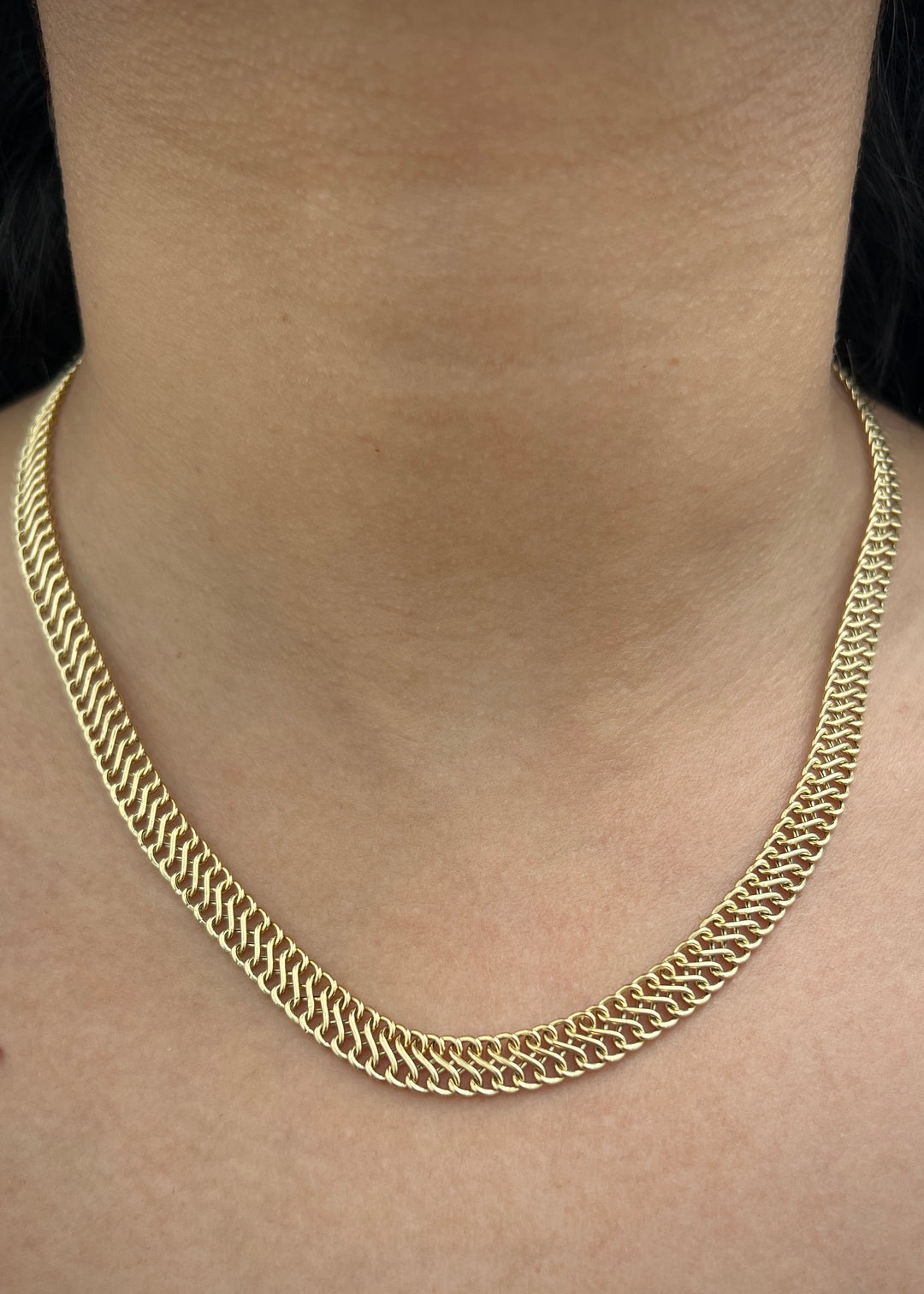 Cadena medusa 12.9gr / Largo 45cm — Oro Amarillo