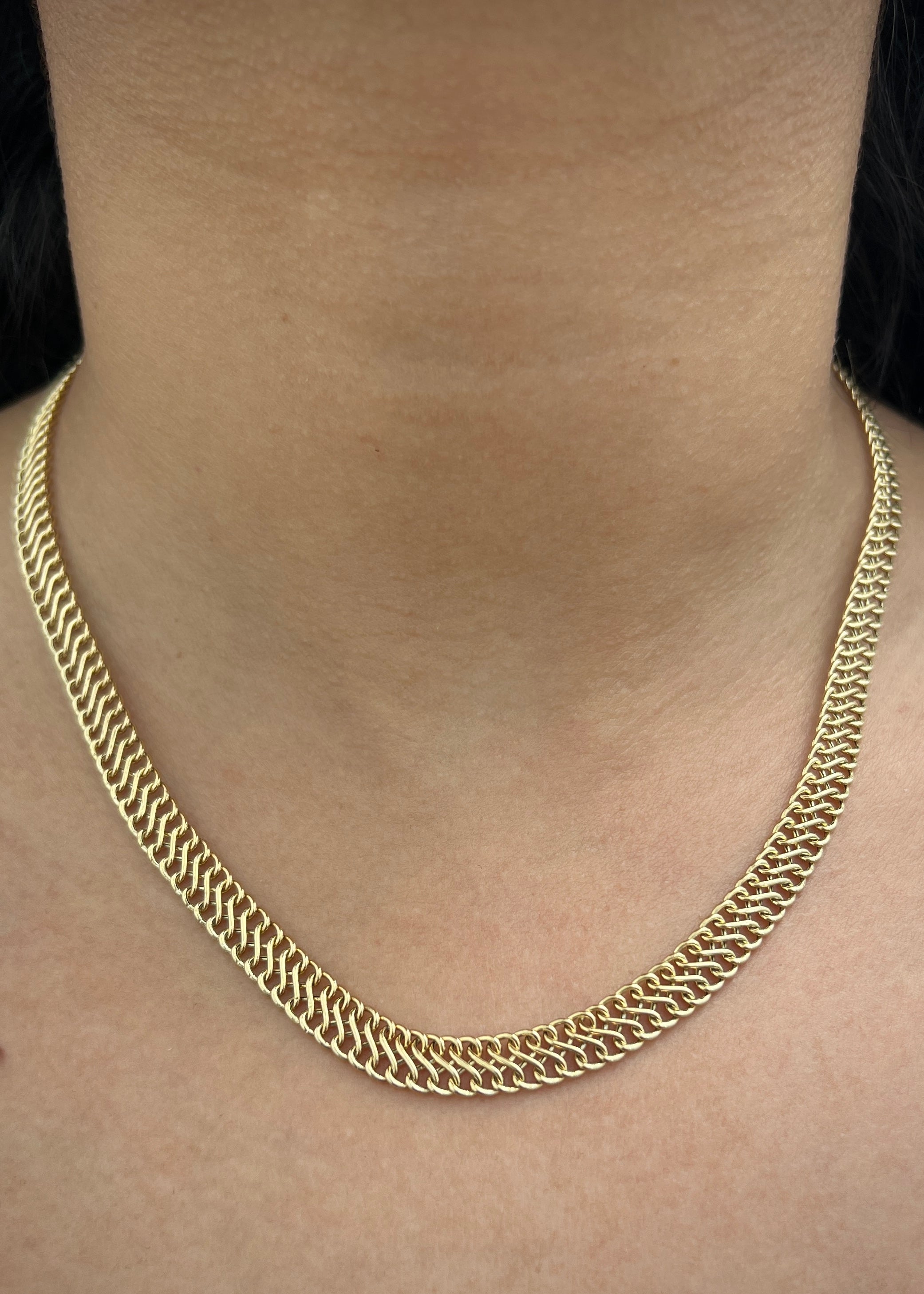 Cadena medusa 12.9gr / Largo 45cm / Oro Amarillo italy +3 M