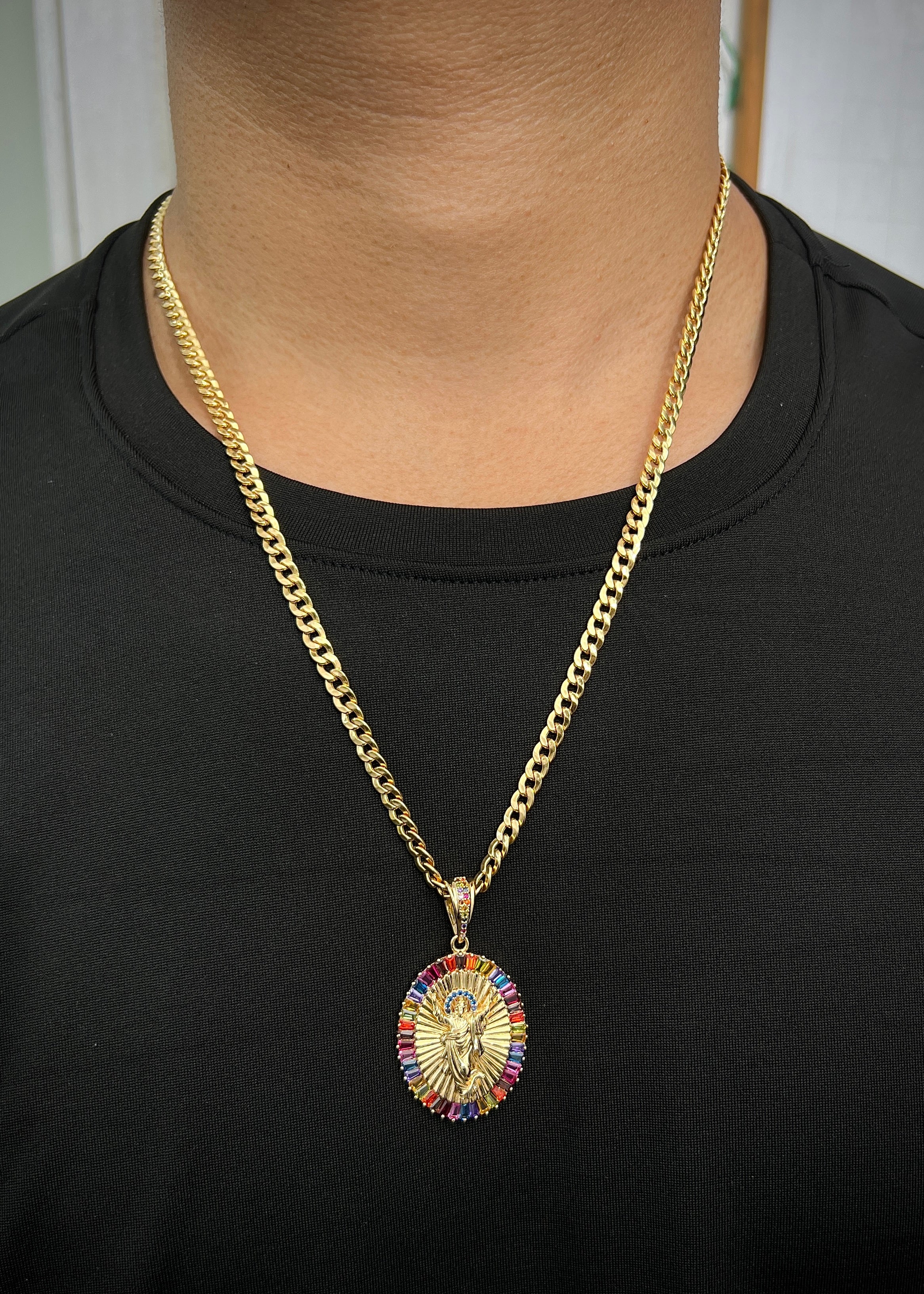 Dije jesu cristo 11.9gr / Largo 4.7cm / Oro Amarillo Nac B