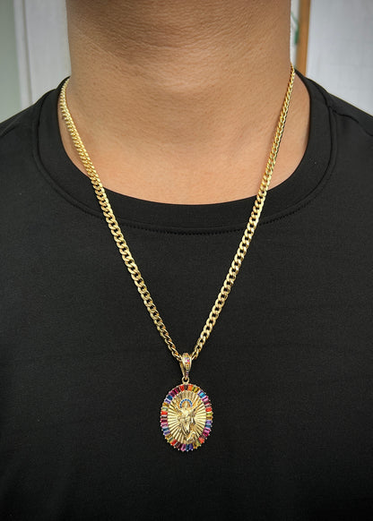 Dije jesu cristo 11.9gr / Largo 4.7cm / Oro Amarillo Nac B
