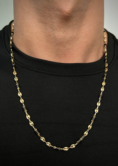 Cadena rustica gc 9.25gr / Largo 60cm / Oro Amarillo (Joya) B