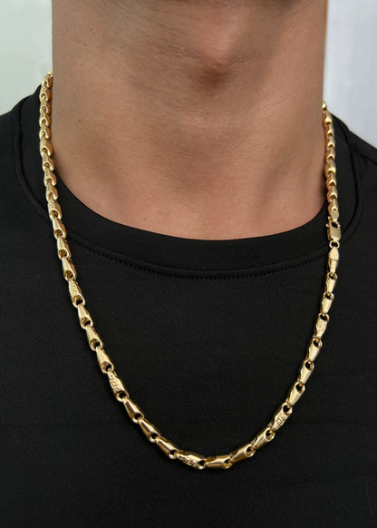 Cadena rustica 17.9gr / Largo 60cm / Oro Amarillo Nac P