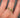 Anillo infinito con swarovski verde 1.85gr / Oro Amarillo Nac M