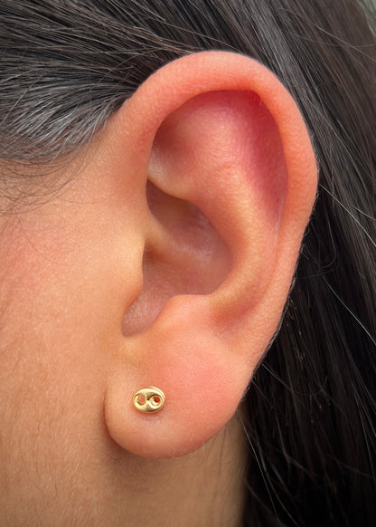 Topos Gc Liso 0.4gr / 0.4cm / 4.4mm — Oro Amarillo