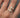 Anillo cruces con swarovski blanco 2.7gr / TALLA 9 / Oro Amarillo Nac P