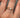 Anillo con swarovski blanco 1.75gr / TALLA 7 / Oro Amarillo Nac P