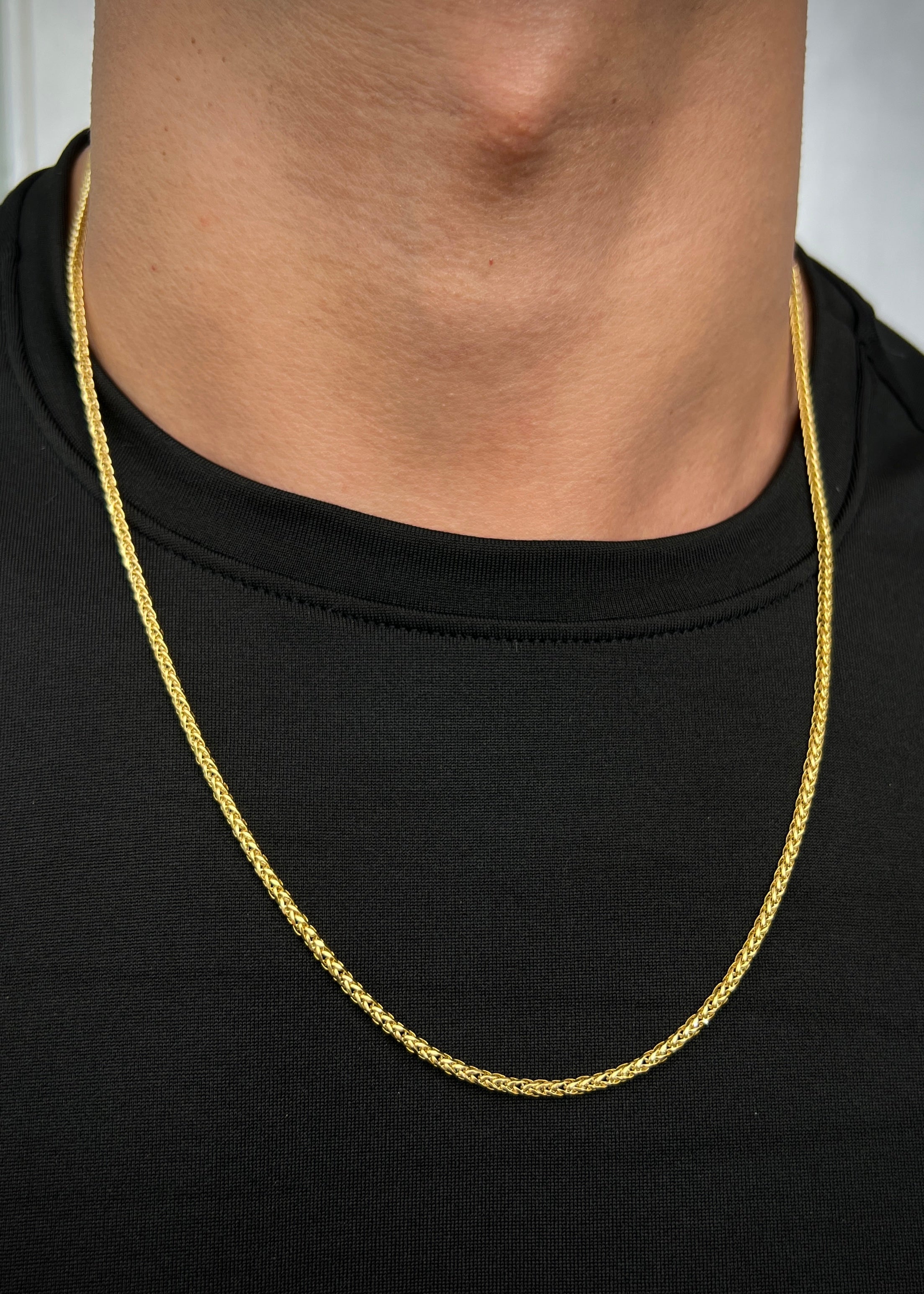 Cadena franco 28.8gr / Largo 60cm / Oro Amarillo italy +3 B
