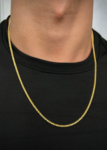 Cadena franco 28.8gr / Largo 60cm / Oro Amarillo italy +3 B