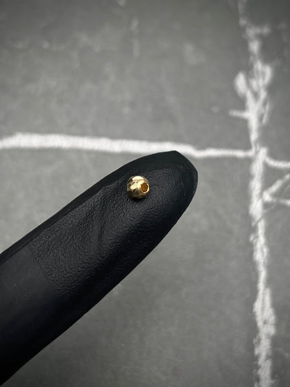 Bolas diamantadas 4mm 0.14gr / Oro Amarillo Nac B