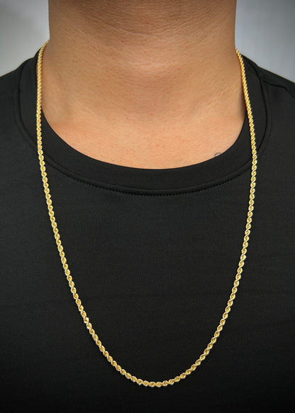 Cadena lazo 6.8gr / Largo 70cm — Oro Amarillo