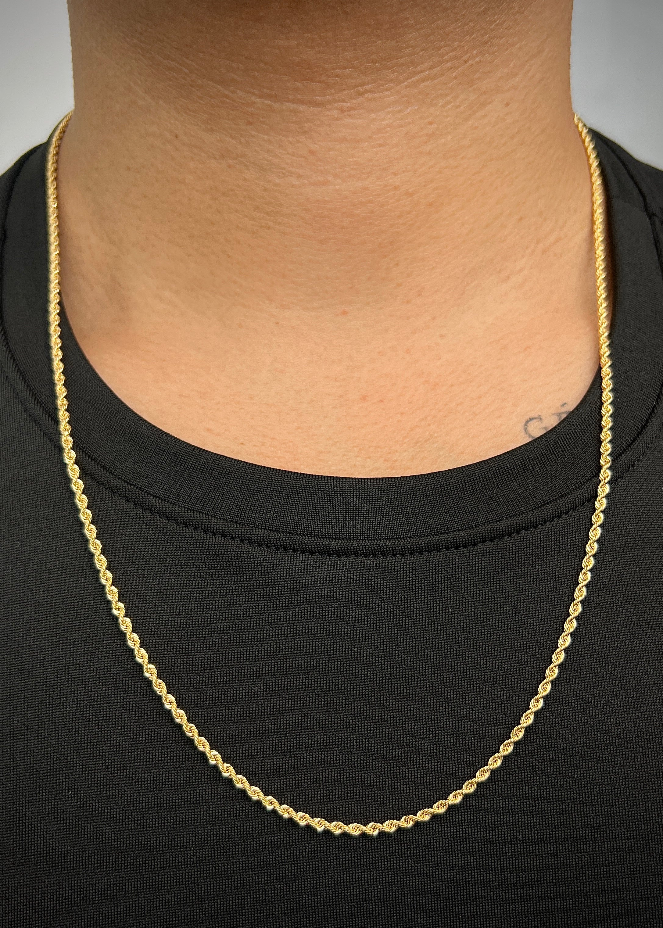 Cadena lazo 3.85gr / Largo 60cm / Oro Amarillo italy +2 M