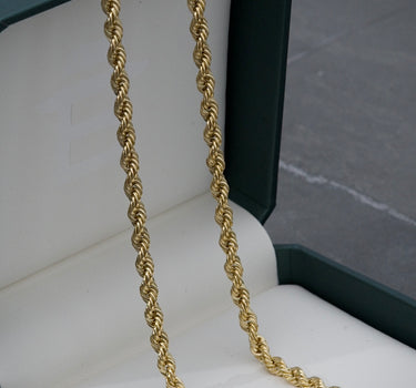 Cadena tejido lazo 13.9gr / 60cm / Oro Amarillo italy +2 M