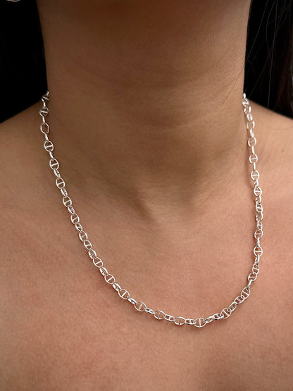 Cadena aro seguido 7.75gr / Largo 45cm / Plata B