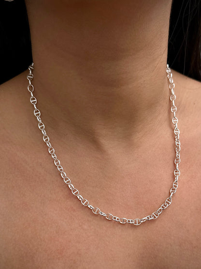 Cadena escalera 13.4gr / Largo 50cm / Plata P