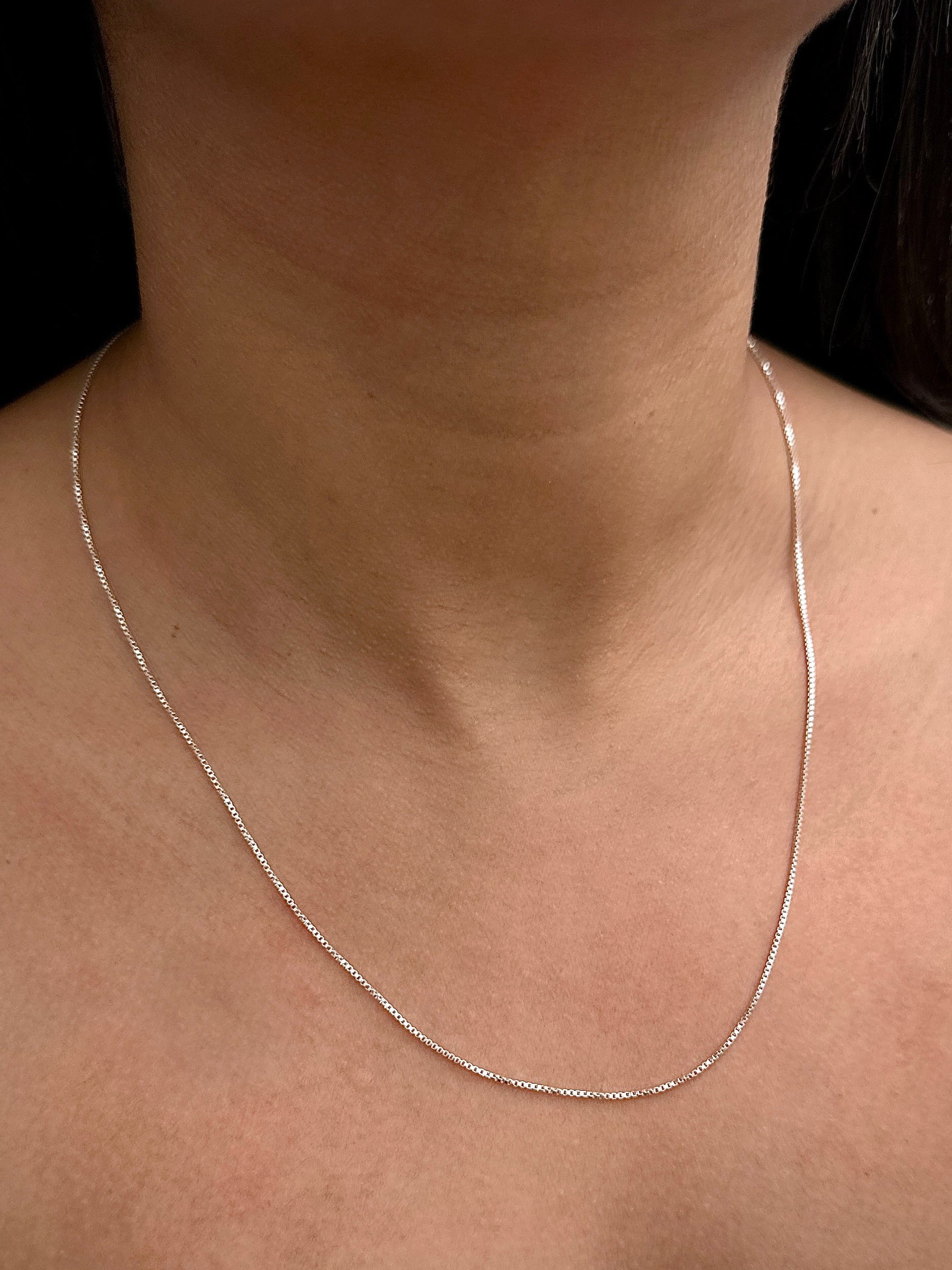 Cadena veneciana 2.65gr / Largo 50cm / Plata P