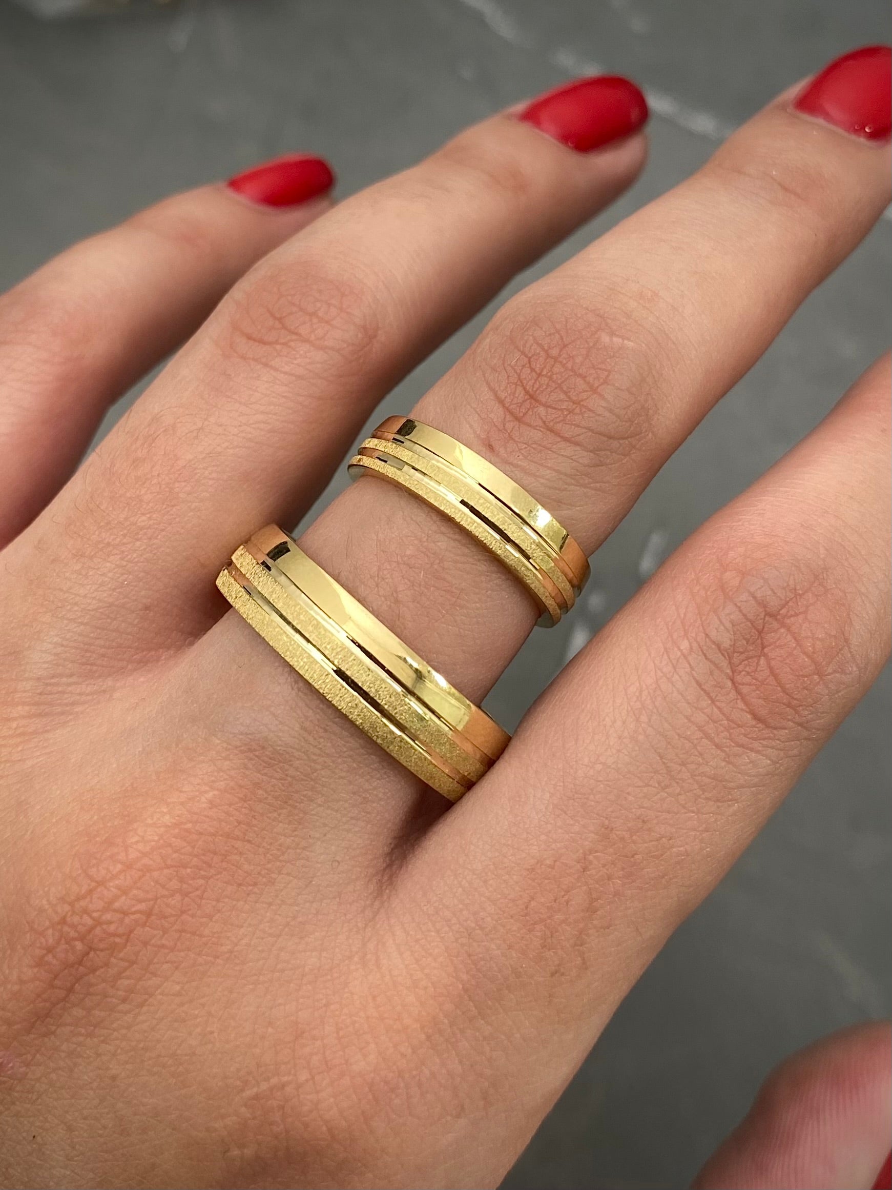 Argolla 6.2gr / TALLA 5 1/2 / Oro Amarillo Nac M