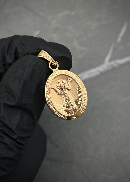 Dije del divino niño 1.15gr / Largo 2.6cm / Oro Amarillo Nac P