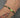 Pulsera en hilo verde con herraje de corazon 2.9gr / Oro Rosado (Joya) M
