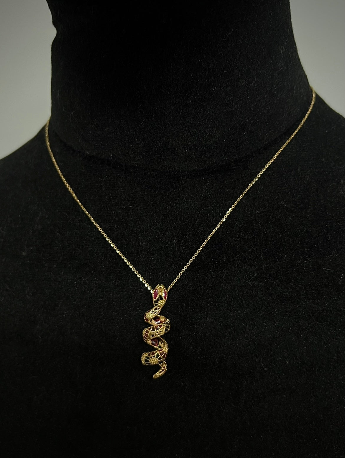 Cadena De Serpiente 5.7gr / Largo 45cm / Oro Amarillo italy +3 P