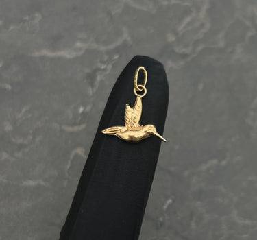 Dije colibri 0.4gr / Largo 1.7cm / Oro Amarillo Nac M