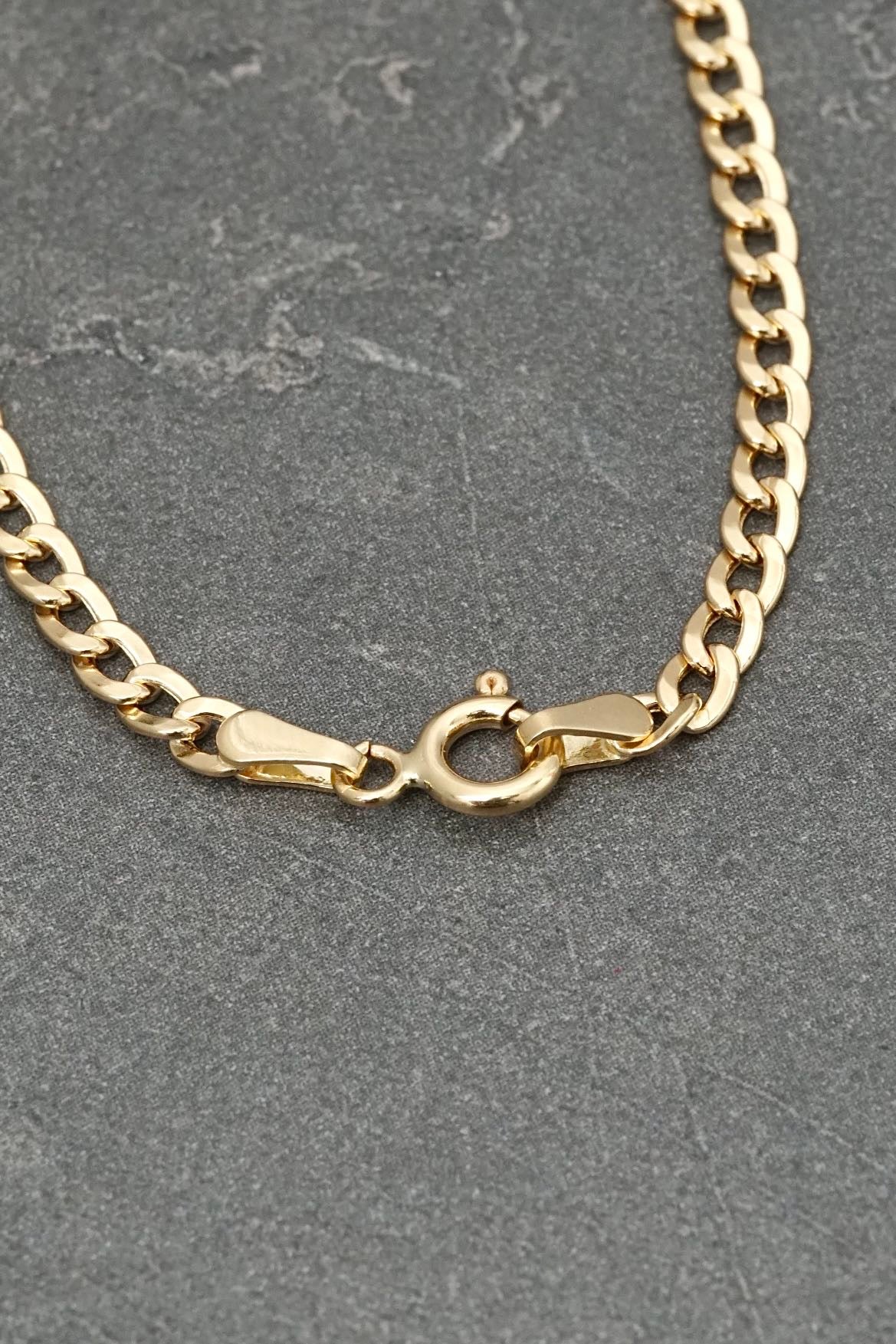 Cadena cubana 4gr / Largo 50cm / Oro Amarillo italy Cte M