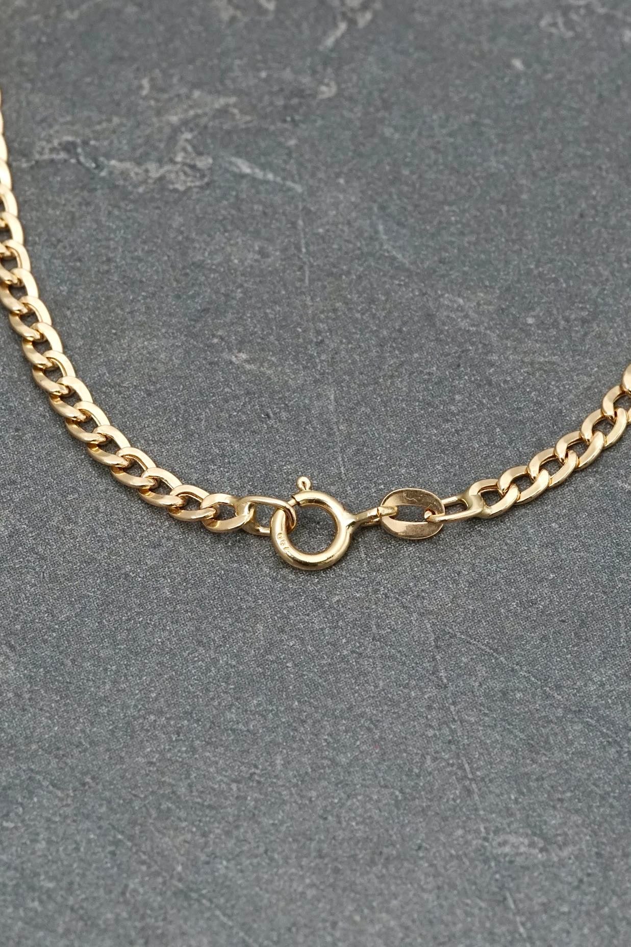 Cadena cubana 2.5gr / Largo 50cm / Oro Amarillo italy +1 M