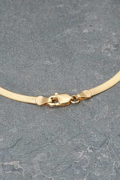 Cadena espejo medusa 5.2gr / Largo 40cm / Oro Amarillo italy +3 BM