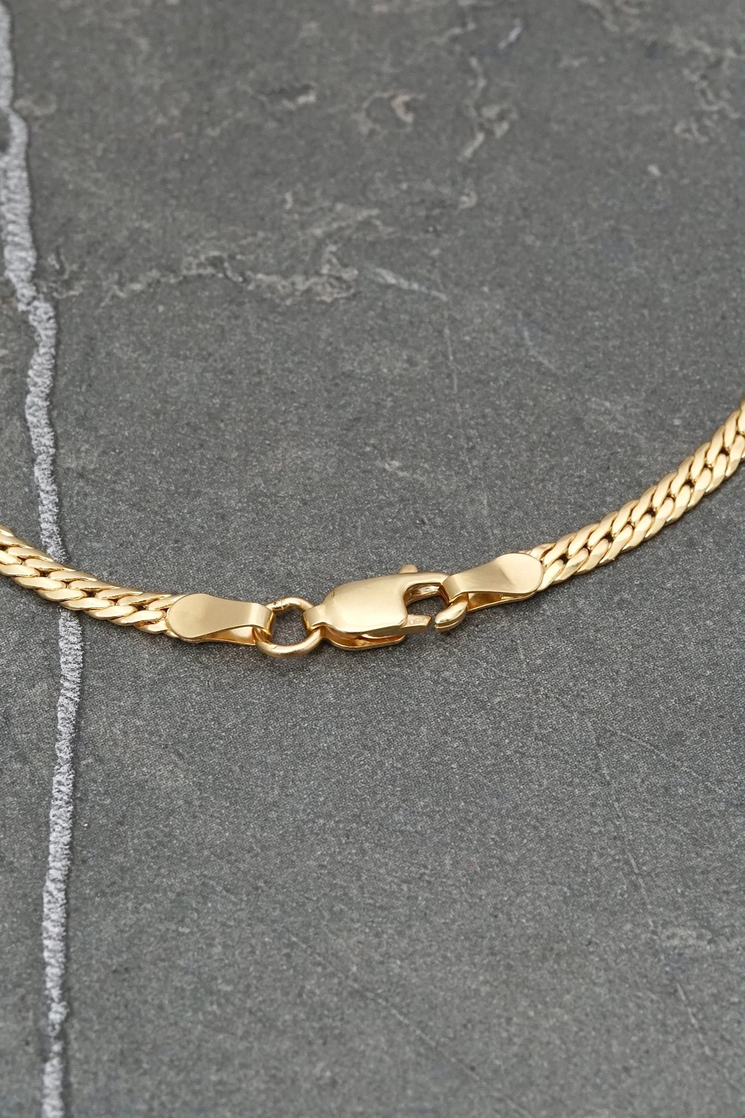 Cadena serpiente 5.3gr / Largo 45cm / Oro Amarillo italy +3 P