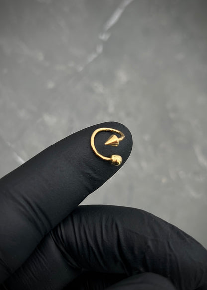 Piercing 0.6gr / Oro Amarillo Nac (Joya) B