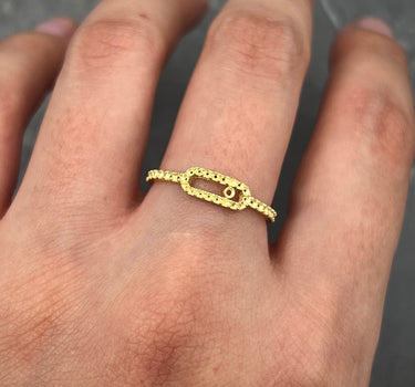 Anillo (montura) 1.4gr / Talla 6 1/2 / Oro Amarillo Nac B