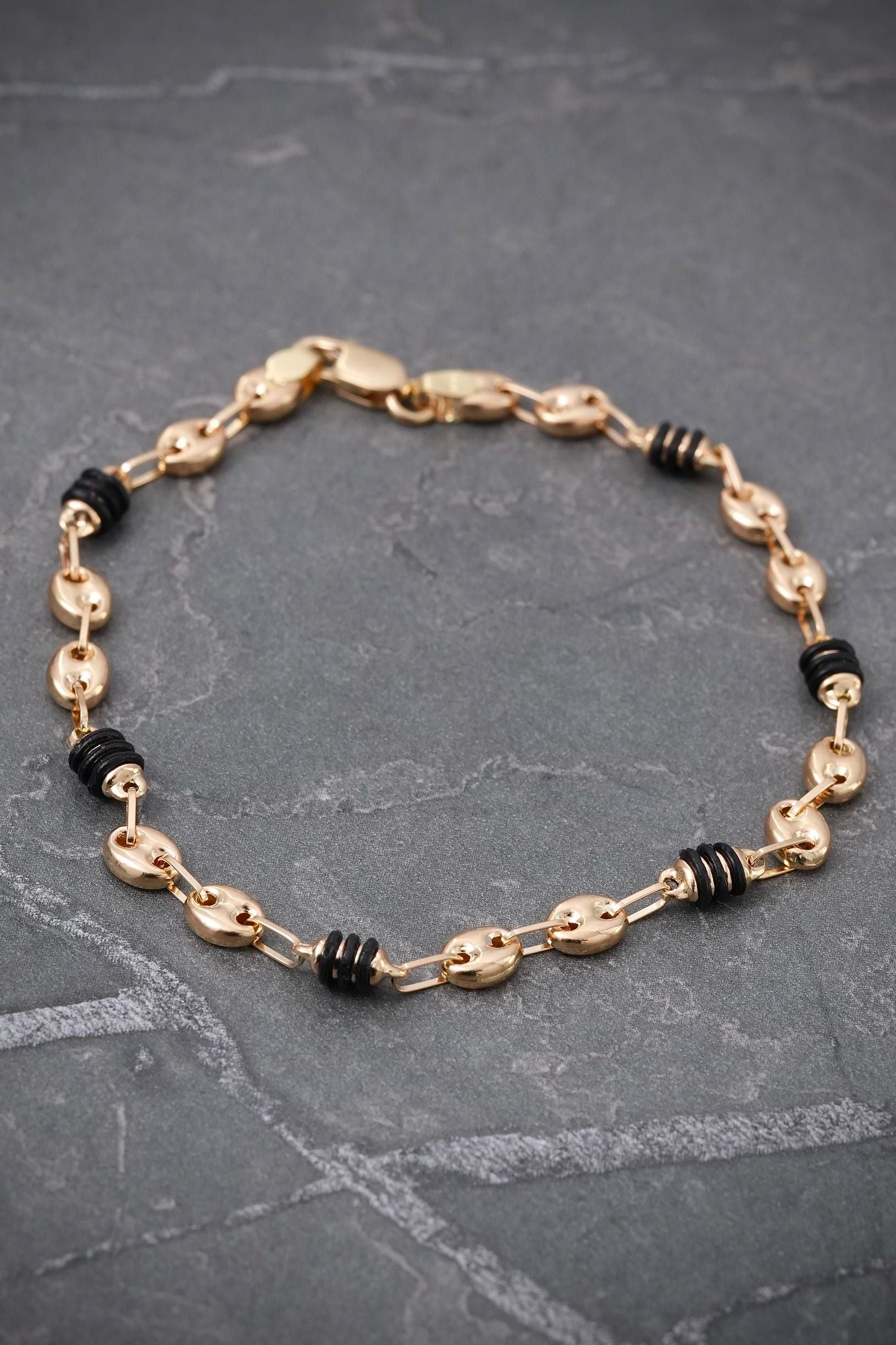 Pulso rustico gc 3.45gr / Largo 20cm / Oro Amarillo (Joya) B